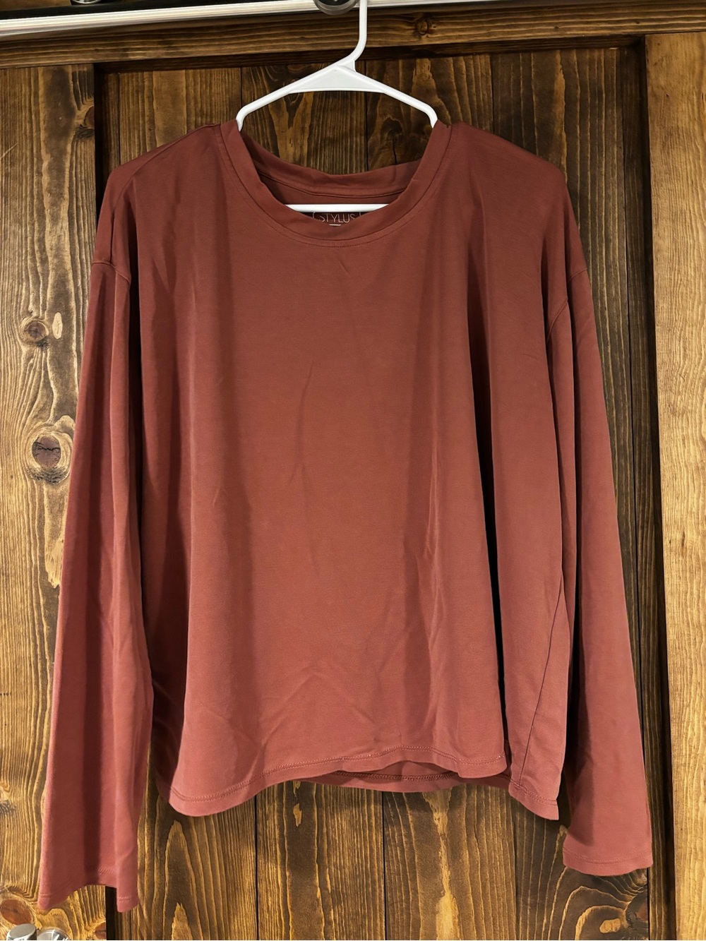Stylus Sandwash Long Sleeve Tee Modal-Blend XL